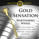 Master Series Gold Sensation - Gold Wartenberg Wheel-AH348