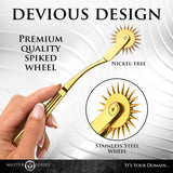 Master Series Gold Sensation - Gold Wartenberg Wheel-AH348