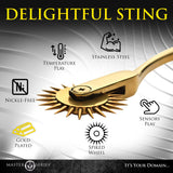 Master Series Gold Sensation - Gold Wartenberg Wheel-AH348
