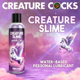Creature Slime by Creature Cocks - Purple Slime - Purple Water Based Lubricant - 237 ml Bottle-AH587-8OZ