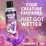 Creature Slime by Creature Cocks - Purple Slime - Purple Water Based Lubricant - 237 ml Bottle-AH587-8OZ