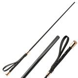 Master Series Sinful Impact Cane - Black Plastic Cane Whip-AH598