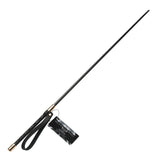 Master Series Sinful Impact Cane - Black Plastic Cane Whip-AH598