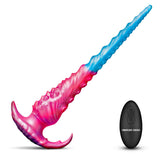 Creature Cocks Vibropus - Blue/Pink 34.3 cm USB Rechargeable Vibrating Tentacle Dildo with Wireless Remote