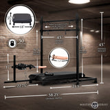 Master Series Breed Master - Breeding Restraint Stand with Sex Machine