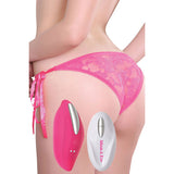 Adam & Eve Eves Rechargeable Vibrating Panty With Remote - Pink Vibrating Panty with Remote Control-B628 6295