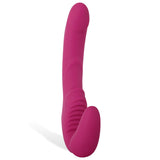 Adam & Eve Eves Vibrating Strapless Strap-On - Pink 22 cm (8.75) USB Rechargeable Strapless Strap-On-B842 6200
