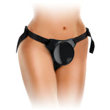 King Cock Elite Beginners Body Dock Strap-On Harness - Black Adjustable Strap-On Harness (No probe included)-BD101-23