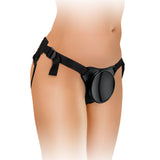 King Cock Elite Beginners Body Dock Strap-On Harness - Black Adjustable Strap-On Harness (No probe included)-BD101-23