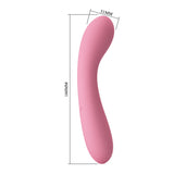Party Up JOHN Flexible Vibe - Pink - Pink 16 cm USB Rechargeable Vibrator-BI-014281-1-PU