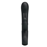 Party Up COLIN Rabbit Vibe - Black - Black 21 cm USB Rechargeable Rabbit Vibrator-BI-014420-1-PU
