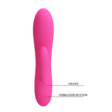 Party Up CLARE Flexible Vibe - Pink - Pink 16.9 cm USB Rechargeable Rabbit Vibrator-BI-014495-3-PU