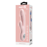 Party Up DAVE Rabbit Vibe - Pink - Pink 19 cm USB Rechargeable Rabbit Vibrator-BI-014513-1-PU