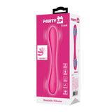 Party Up FRANK Bendable Vibe - Pink - Pink 17.1 cm Bendable Vibrator-BI-014710-1-PU
