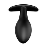 Party Up JASON Vibrating Anal Plug - Black 8.5 cm Vibrating Butt Plug with Remote-BI-040038-PU