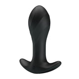 Party Up KEITH Vibrating Plug - Black 10.5 cm USB Rechargeable Vibrating Butt Plug-BI-040067-PU