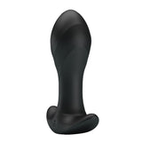 Party Up KEITH Vibrating Plug - Black 10.5 cm USB Rechargeable Vibrating Butt Plug-BI-040067-PU