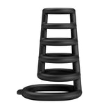 Party Up KIM Cock Cage - Black Cock Ring Cage-BI-210225-PU