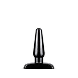 Anal Adventures Basic Anal Plug - Small - Black 10.8 cm Butt Plug