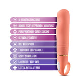 Aria Smokin AF - Coral 15.2 cm Vibrator-BL-21700