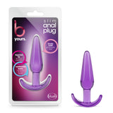 B Yours Slim Anal Plug - Purple 10.8 cm Butt Plug-BL-24311