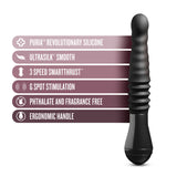 Temptasia Lazarus Thrusting Dildo - Black 25.4 cm USB Rechargeable Thrusting Dildo-BL-29985