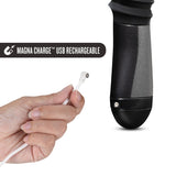 Temptasia Lazarus Thrusting Dildo - Black 25.4 cm USB Rechargeable Thrusting Dildo-BL-29985