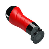 CRAZY BULL DELIA Vibrating Stroker - Flesh Vibrating Vagina Stroker with Suction Base-BM-00900T46S