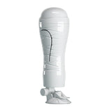 CRAZY BULL FLORA Vibrating Stroker - Flesh USB Rechargeable Vibrating Squeezeable Vagina Stroker with Suction Base-BM-00900T48Z