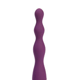 Maia DANI - Purple 17.8 cm USB Rechargeable Beaded Vibrator-BO-23-007