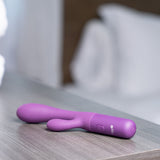 Maia RAYLA - Purple 17.8 cm USB Rechargeable Rabbit Vibrator-BO-23-009