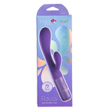 Maia RAYLA - Purple 17.8 cm USB Rechargeable Rabbit Vibrator-BO-23-009