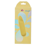 Maia TAWNI - Yellow - Yellow 9 cm USB Rechargeable Bullet with Flickering Tip