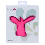 Maia OASIS - Pink - Pink USB Rechargeable Dual Motor Licking & Thumping Stimulator-BO-25-16-PINK