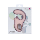 Maia JAYLEE - Pink - Pink USB Rechargeable Dual Motor Vibrator
