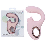 Maia JAYLEE - Pink - Pink USB Rechargeable Dual Motor Vibrator