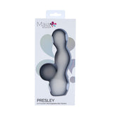 Maia PRESLEY - Grey 15.2 cm USB Rechargeable Rabbit Vibrator