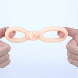 Maia COOPER - Vanilla - Flesh Cock & Balls Rings