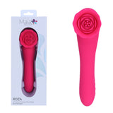 Maia ROZA - Pink 18.4 cm USB Rechargeable Dual Ended Vibrator