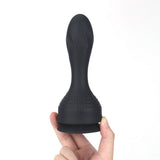 Maia MAVERICK - Black 16.5 cm USB Rechargeable Inflatable Anal Plug with Wireless Remote