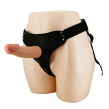 Party Up NATHAN Strap-On - Flesh 17.5 cm Hollow Strap-On-BW-022096N-PU