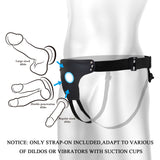 Party Up NICK Strap-On Harness - Black Adjustable Strap-On Harness (No Probe Included)
