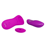 Party Up MICHAEL Panty Vibe - Pink - Pink USB Rechargeable Panty Vibrator with Wireless Remote Control-BW-022100W-PU