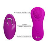 Party Up MICHAEL Panty Vibe - Pink - Pink USB Rechargeable Panty Vibrator with Wireless Remote Control-BW-022100W-PU