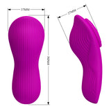 Party Up MICHAEL Panty Vibe - Pink - Pink USB Rechargeable Panty Vibrator with Wireless Remote Control-BW-022100W-PU
