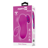 Party Up MICHAEL Panty Vibe - Pink - Pink USB Rechargeable Panty Vibrator with Wireless Remote Control-BW-022100W-PU