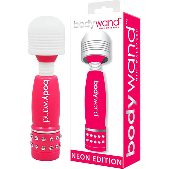 Bodywand Mini Massager Neon Edition - Pink Mini Massage Wand-BW120