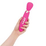Bodywand RUMBLE WAND 8 Inch - Hot Pink 20.3 cm USB Rechargeable Massage Wand-BW233