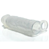 Boneyard Meaty Cock Extender - Clear - Clear Penis Extender Sleeve