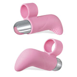 Adam & Eve Silicone Rechargeable Finger Vibe - Pink USB Rechargeable Finger Stimulator-C221 6200